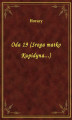 Okładka książki: Oda 19 (Sroga matko Kupidyna...)