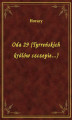 Okładka książki: Oda 29 (Tyrreńskich królów szczepie...)