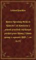 Okładka książki: Komitet Narodowy Polski do Niemców i ich Komitetów z powodu przechodu wojskowych polskich przez Niemcy (