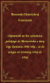 Okładka książki: Odpowiedź na list szlachcica polskiego do Metternicha z daty 15go kwietnia 1846 roku : co do ustępu od stronnicy 36tej do 45tej
