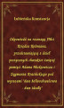 Okładka książki: Odpowiedź na recenzyą JMci Księdza Koźmiana, przedstawiającą z dzieł poetycznych charakter świętej pamięci Adama Mickiewicza i Zygmunta Krasińskiego pod wyrazami \