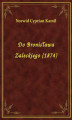 Okładka książki: Do Bronisława Zaleskiego (1874)
