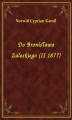 Okładka książki: Do Bronisława Zaleskiego (II 1877)