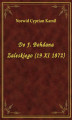 Okładka książki: Do J. Bohdana Zaleskiego (19 XI 1872)