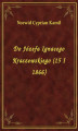 Okładka książki: Do Józefa Ignacego Kraszewskiego (15 I 1866)