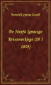 Okładka książki: Do Józefa Ignacego Kraszewskiego (28 I 1859)