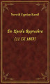 Okładka książki: Do Karola Ruprechta (11 IX 1863)