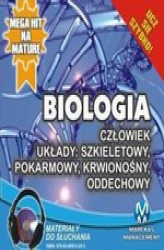 Okładka: Biologia - Człowiek. Układy szkieletowy, pokarmowy, krwionośny, oddechowy