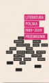 Okładka książki: Literatura polska 1989-2009