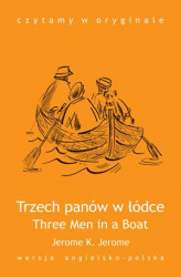 Okładka: Three Men in a Boat / Trzech panów w łódce