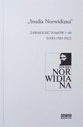 Okładka: „Studia Norwidiana”. Zawartość tomów 1-40 (lata 1983-2022)