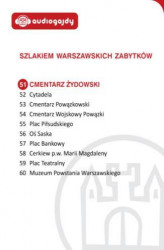 Okładka: Cmentarz Żydowski. Szlakiem warszawskich zabytków