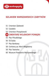 Okładka: Cmentarz Wojskowy Powązki. Szlakiem warszawskich zabytków