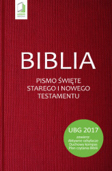 Okładka: Biblia. Pismo Święte Starego i Nowego Testamentu (UBG)
