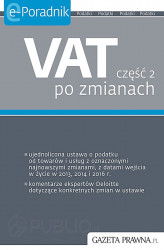 Okładka: VAT po zmianach. Część 2