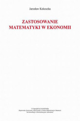 Okładka: Zastosowanie matematyki w ekonomii