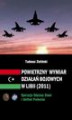 Okładka książki: Powietrzny wymiar działań bojowych w Libii (2011)