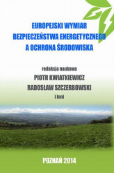 Okładka: Europejski wymiar bezpieczeństwa energetycznego a ochrona środowiska