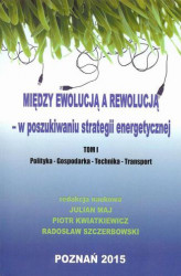 Okładka: Między ewolucją a rewolucją - w poszukiwaniu strategii energetycznej Tom 1