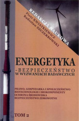 Okładka: Energetyka w wyzwaniach badawczych Tom 2