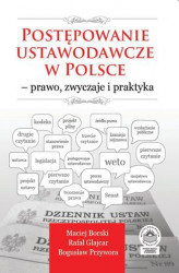 Okładka: Postępowanie ustawodawcze w Polsce – prawo, zwyczaje i praktyka