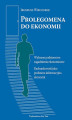 Okładka książki: Prolegomena do ekonomii