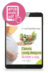 Okładka: Zalecenia i porady dietetyczne dla kobiet w ciąży i nie tylko
