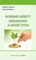 Okładka książki: Wybrane aspekty zarządzania a jakość życia