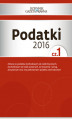 Okładka książki: Podatki 2016 cz. 1