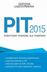 Okładka: PIT2015 praktyczny poradnik dla podatnika