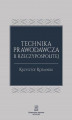 Okładka książki: Technika prawodawcza II Rzeczypospolitej