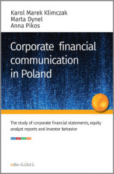 Okładka: CORPORATE FINANCIAL COMMUNICATION IN POLAND