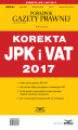 Okładka książki: Korekta JPK i VAT 2017