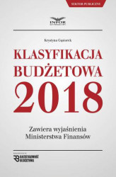 Okładka: Klasyfikacja budżetowa 2018