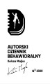 Okładka książki: Dziennik Behawioralny Kołcza Majka - Q3 2020 - Wersja PDF