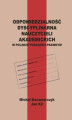 Okładka książki: Odpowiedzialność dyscyplinarna nauczycieli akademickich w polskim porządku prawnym