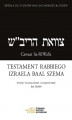Okładka książki: Testament rabbiego Izraela Baal Szema