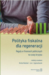 Okładka: Polityka fiskalna dla regeneracji