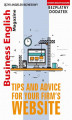 Okładka książki: Tips and Advice for Your Firm's Website