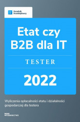 Okładka: Etat czy B2B dla IT &#8211; tester