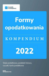 Okładka: Formy opodatkowania - kompendium 2022