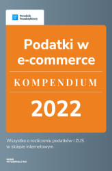 Okładka: Podatki w e-commerce - Kompendium 2022