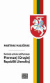 Okładka książki: Ewolucja systemu politycznego Pierwszej i Drugiej Republiki Litewskiej