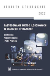 Okładka: Zastosowanie metod ilościowych w ekonomii i finansach 2022
