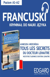 Okładka: Francuski z kryminałem Tous les secrets du docteur + słowniczek