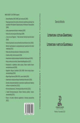 Okładka: Literatura i sztuka Gwatemali. Literatura y arte de Guatemala.