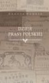 Okładka książki: Dzieje prasy polskiej wiek XVIII (do 1795 r.)