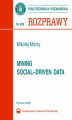 Okładka książki: Mining Social-Driven Data