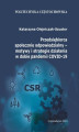 Okładka książki: Przedsiębiorca społecznie odpowiedzialny – motywy i strategie działania w dobie pandemii COVID-19. Źródła, koncepcje, modele