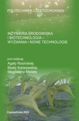 Okładka: Inżynieria środowiska i biotechnologia - wyzwania i nowe technologie
